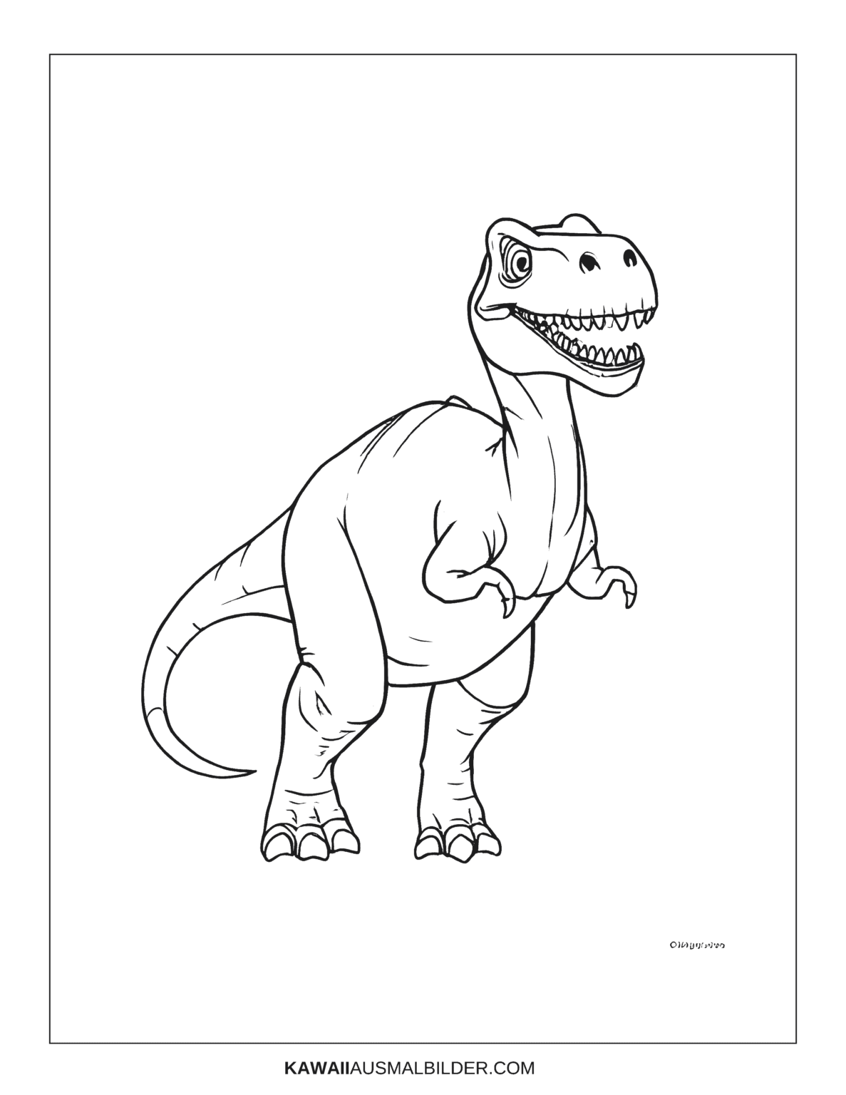 Kostenlose Dinosaurier Dino Ausmalbilder Zum Ausdrucken PDF kostenlose-dinosaurier-dino-ausmalbilder-zum-ausdrucken-pdf