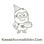 Minions Ausmalbilder zum Ausdrucken