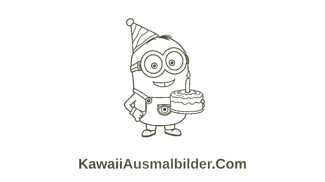 Minions Ausmalbilder zum Ausdrucken