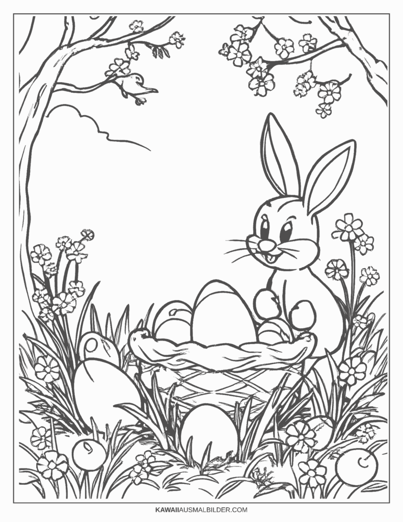 Disney Oster Ausmalbild