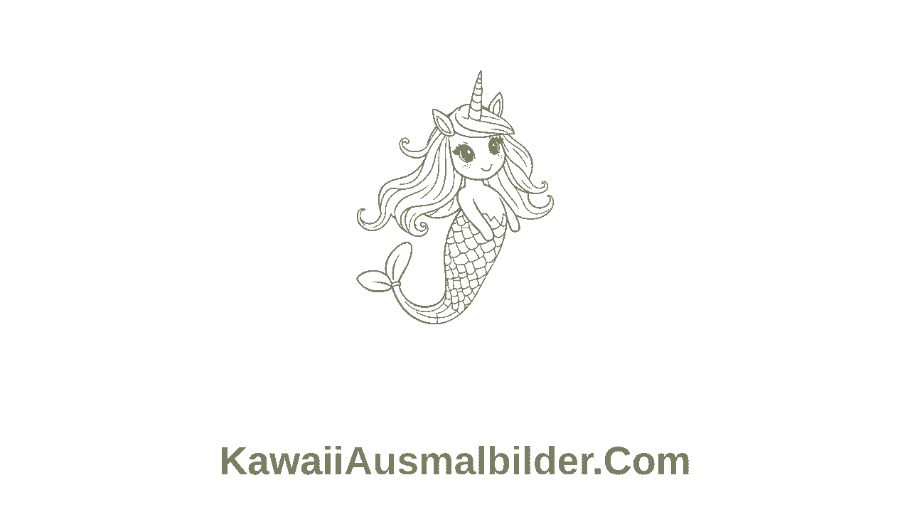 Kostenlose Meerjungfrau Ausmalbilder zum Ausdrucken