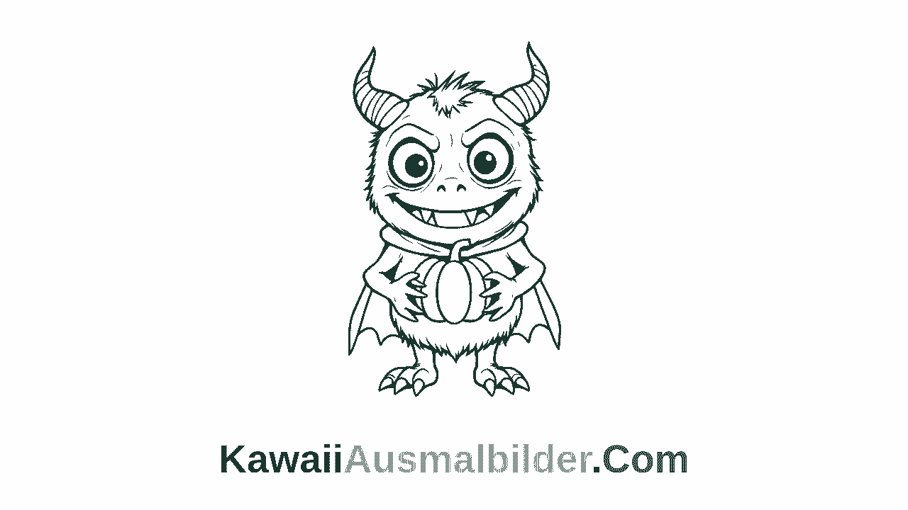 Monster Ausmalbilder