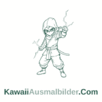 Ninja Ausmalbilder zum Ausdrucken