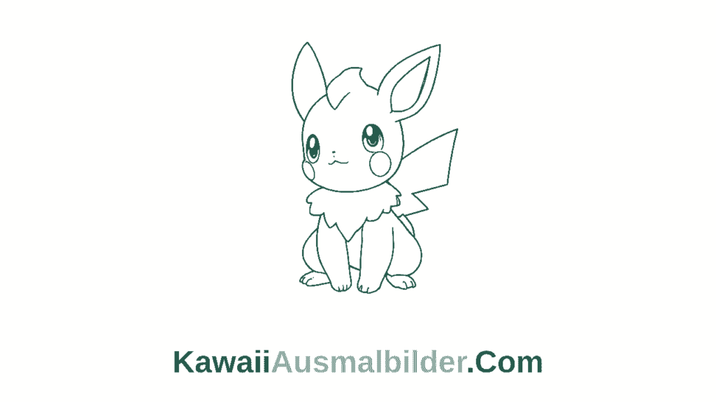 Pikachu Ausmalbilder zum Ausdrucken für Kinder