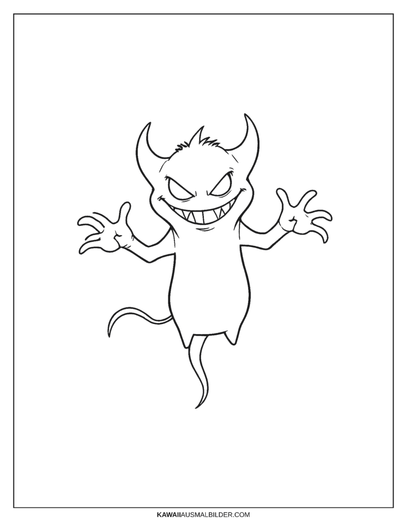 Pokemon Haunter Ausmalbild