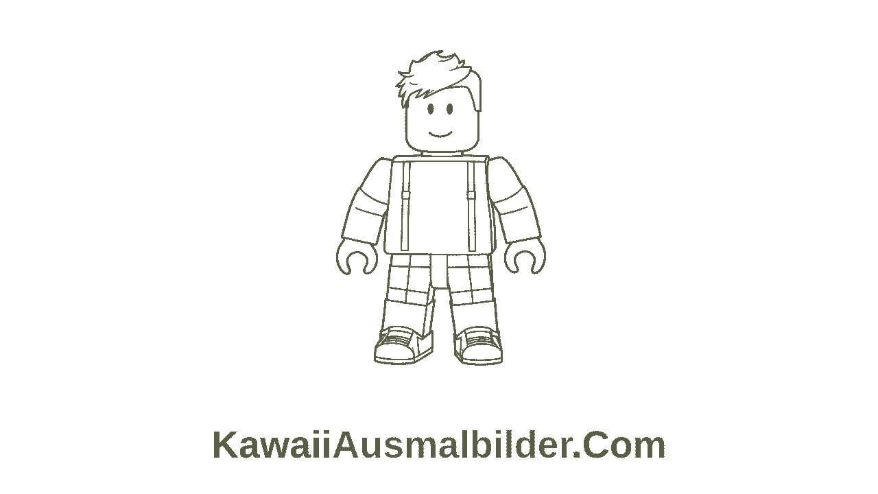 Roblox Ausmalbilder zum Ausdrucken