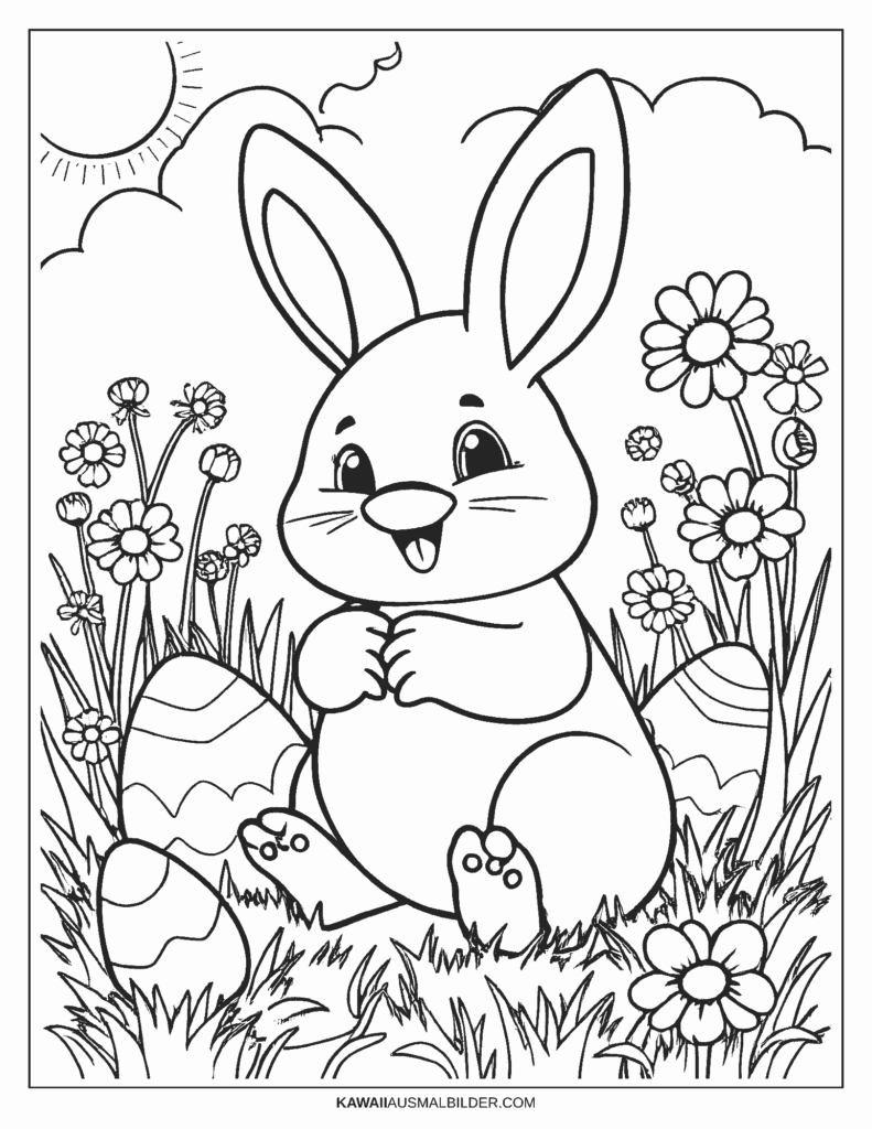 Toggo Ostern Ausmalbild