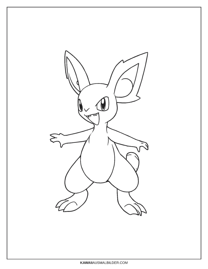 alola pokemon ausmalbild