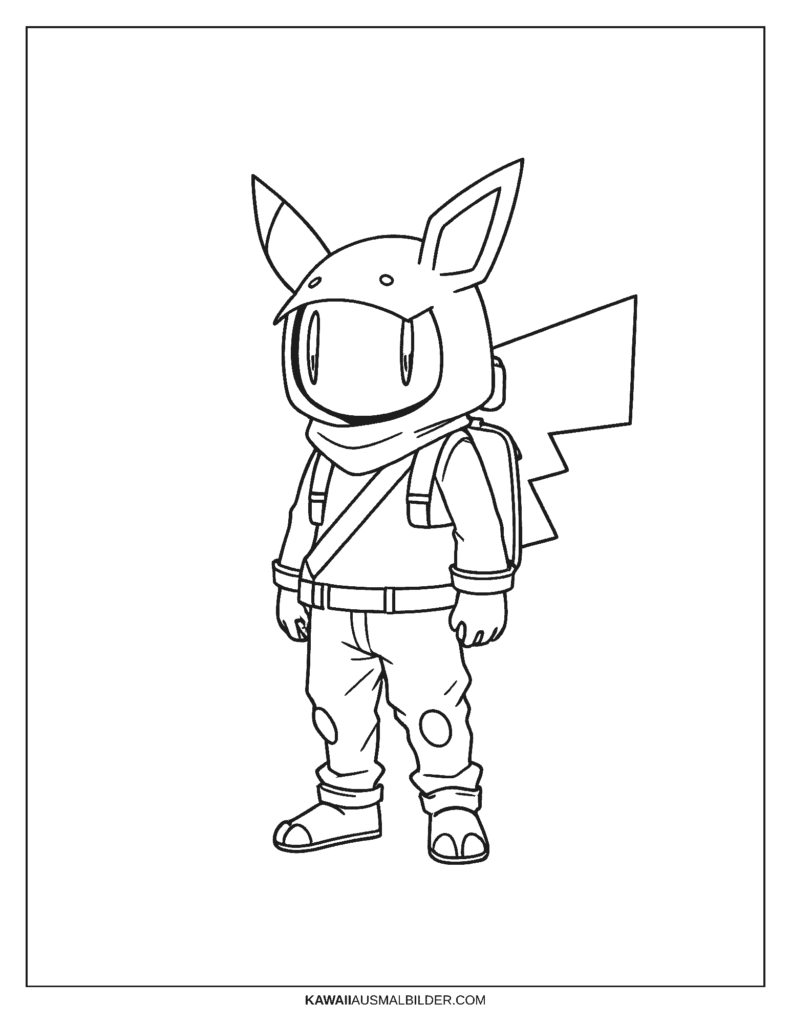 among us pokemon ausmalbild
