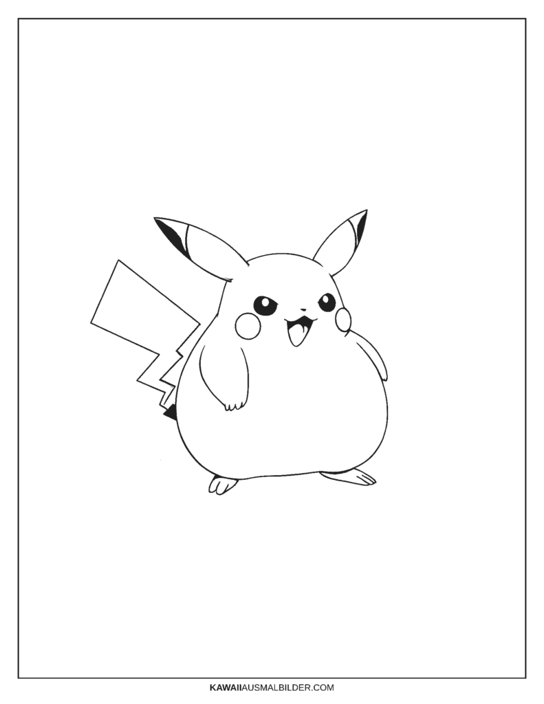 pikachu vmax ausmalbild