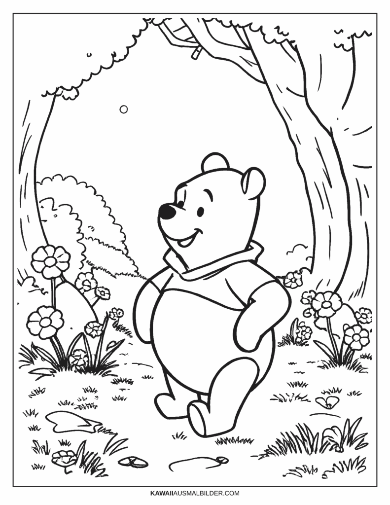 pooh bär ausmalbild