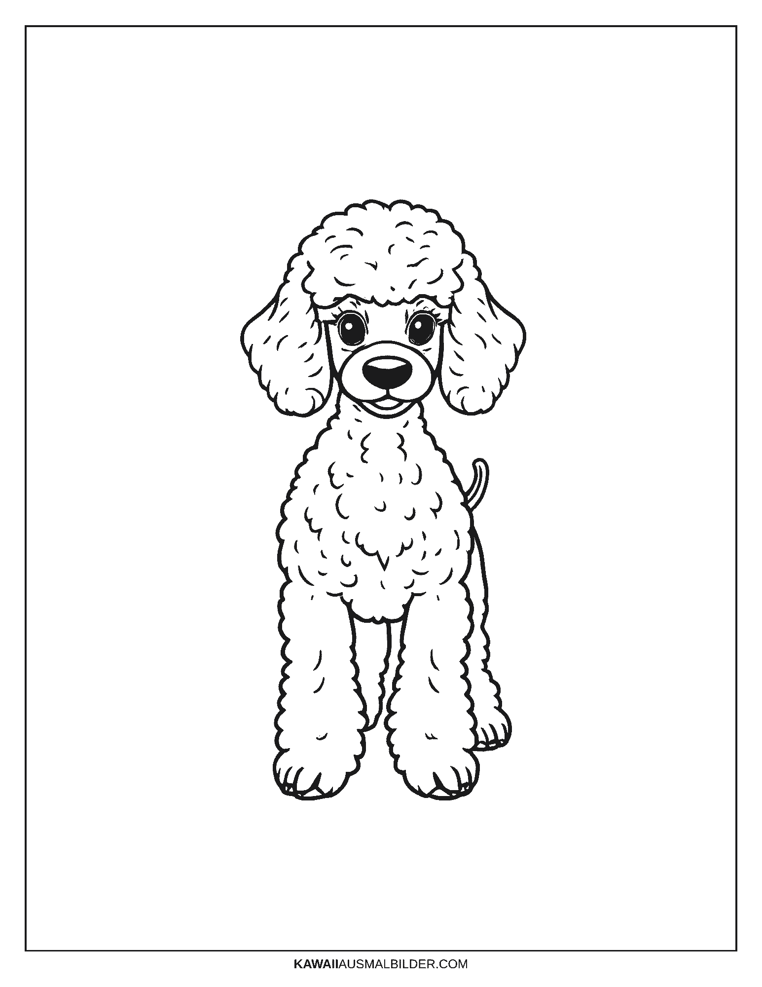 Die besten Hunde Ausmalbilder zum Ausdrucken für Kinder [Kostenloses