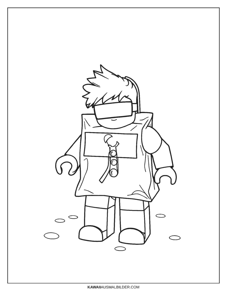 roblox blind bag ausmalbild