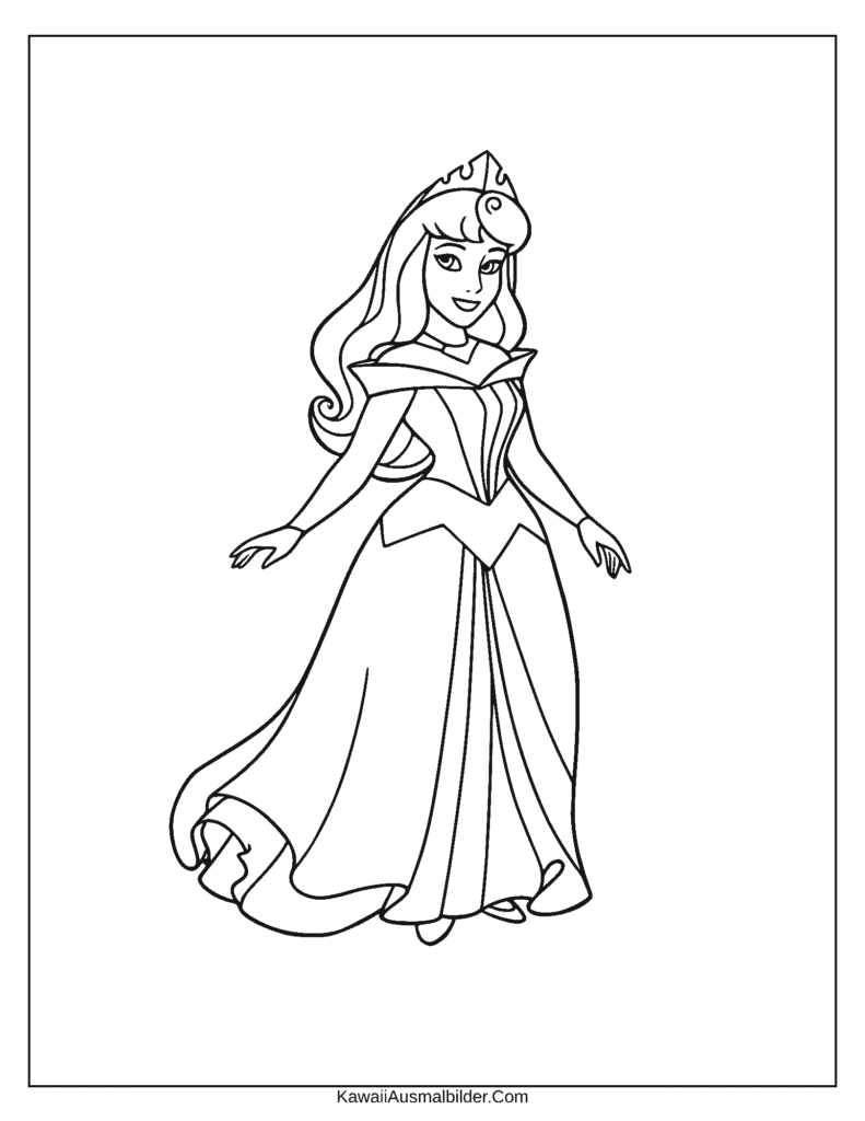 Aurora Disney ausmalbild