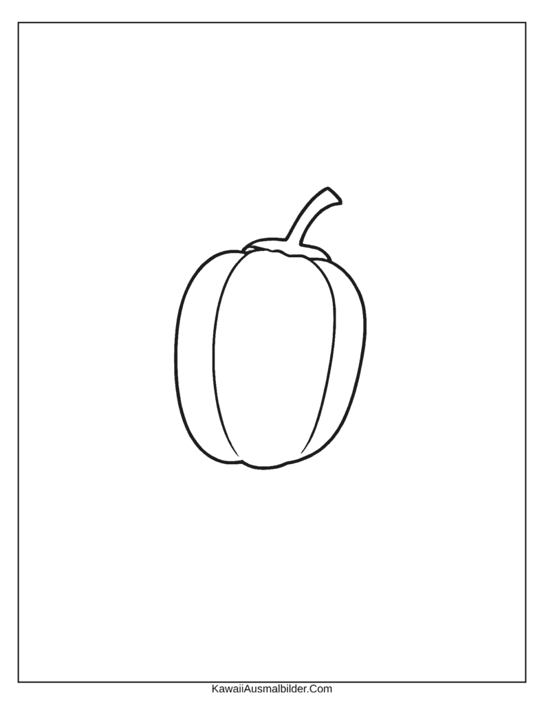 Ausmalbild Einfaches Essen