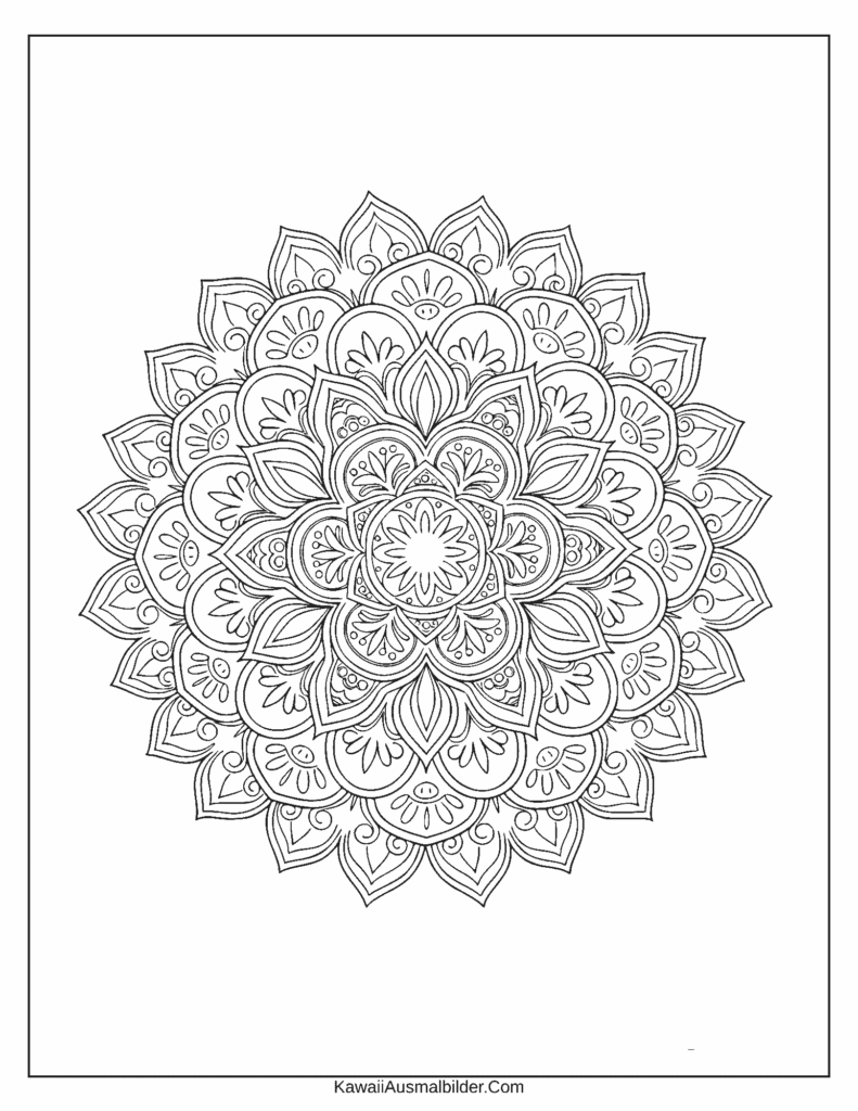 Disney Mandala ausmalbild