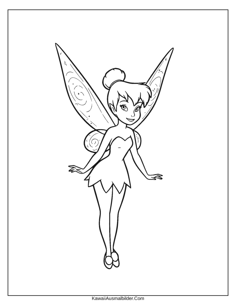 Disney Tinkerbell ausmalbild