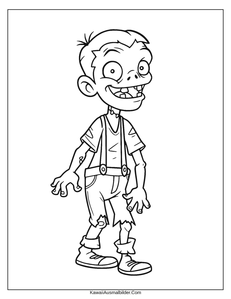 Disney Zombies ausmalbild