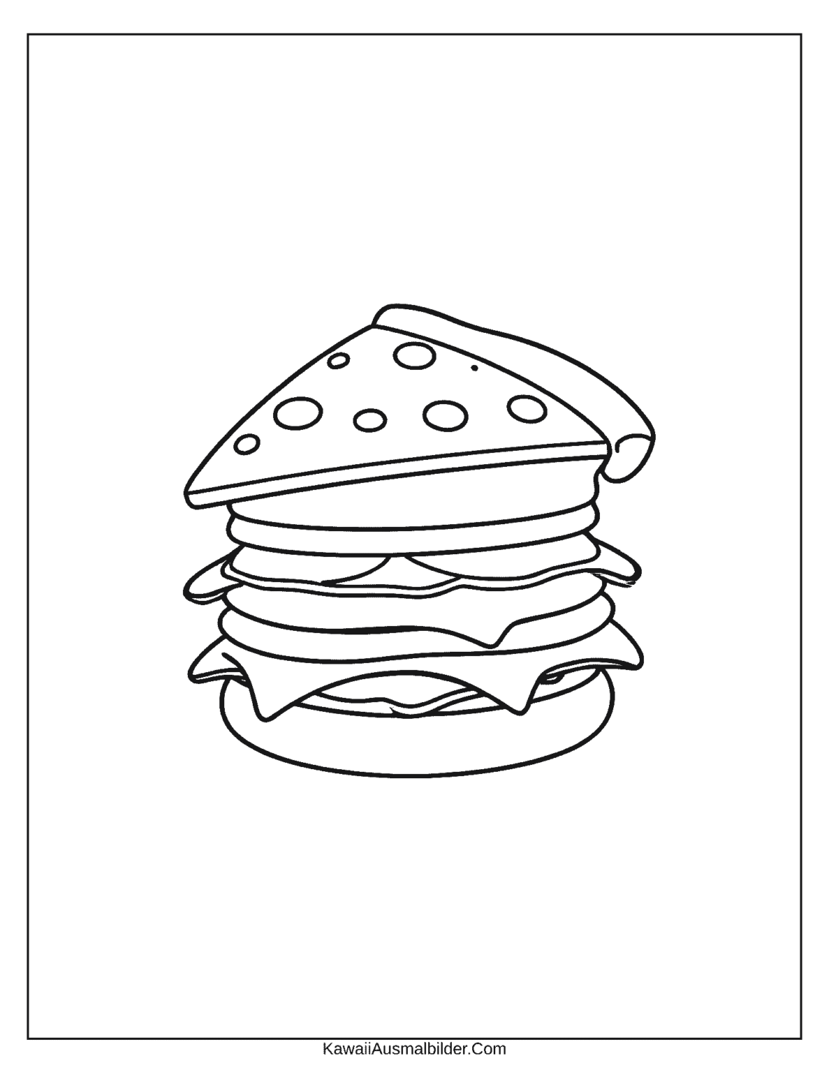 Kostenlose essen Ausmalbilder zum Ausdrucken [PDF] - Kostenlose