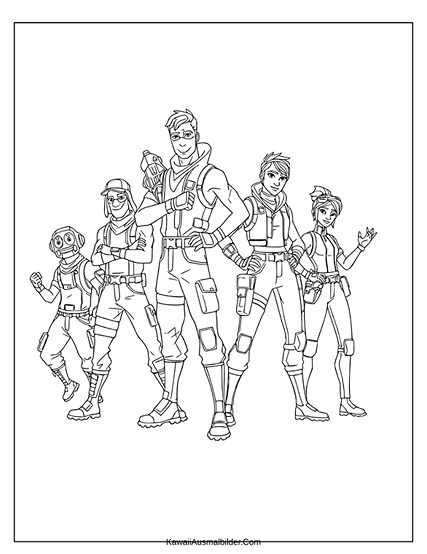 Fortnite Malvorlage Staffel 2