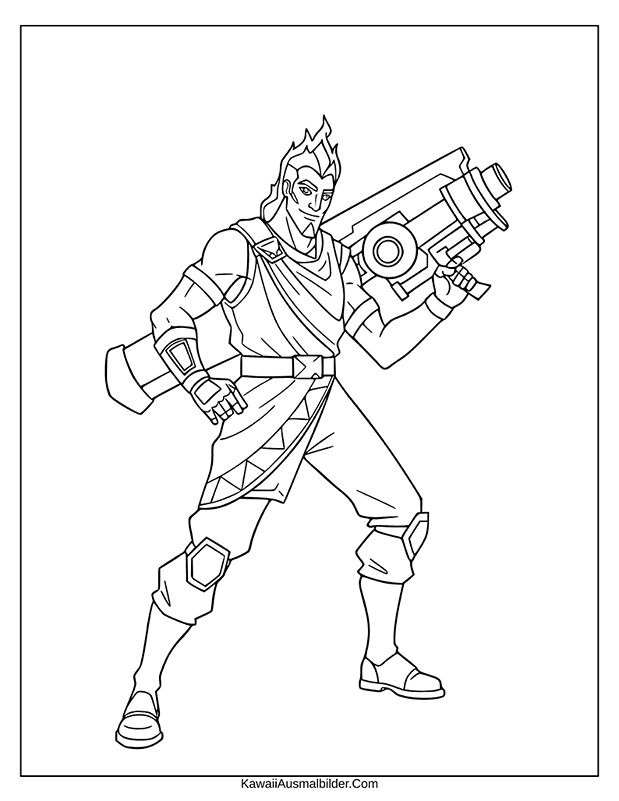 Fortnite Malvorlagen Hades