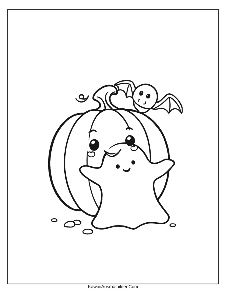 Halloween Ausmalbild