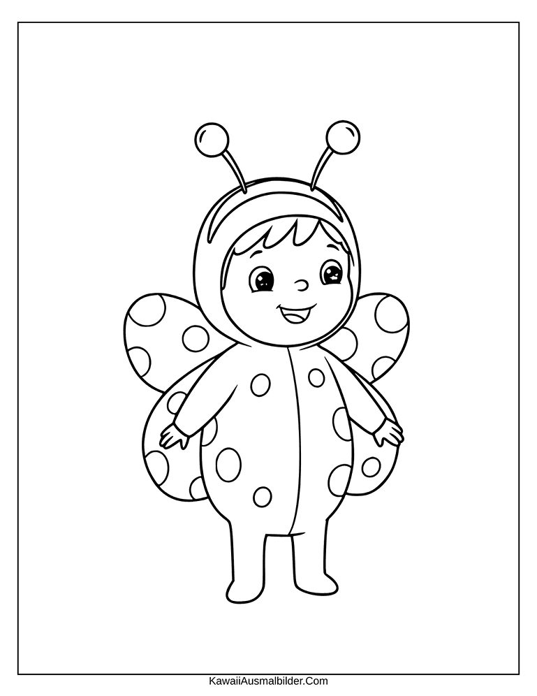 Halloween Marienkäfer Kostüm