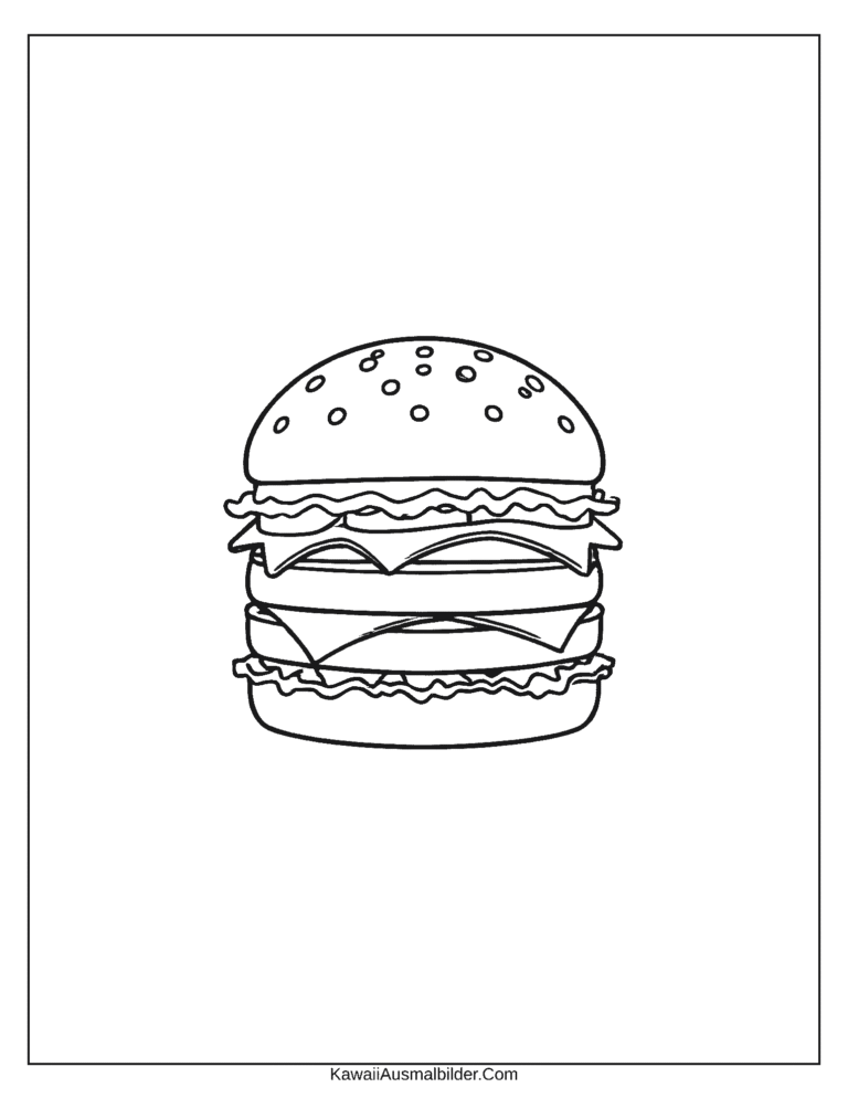 Kostenlose essen Ausmalbilder zum Ausdrucken [PDF] - Kostenlose