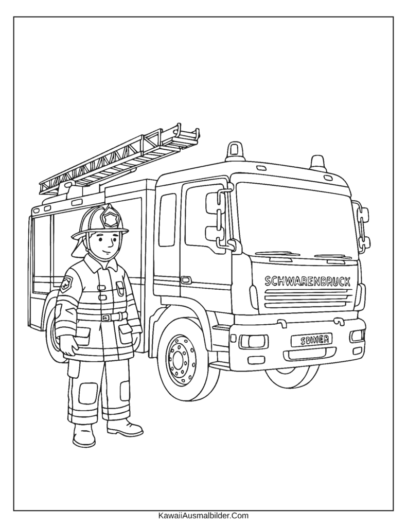 Malvorlage Feuerwehr Schwarzenbruck