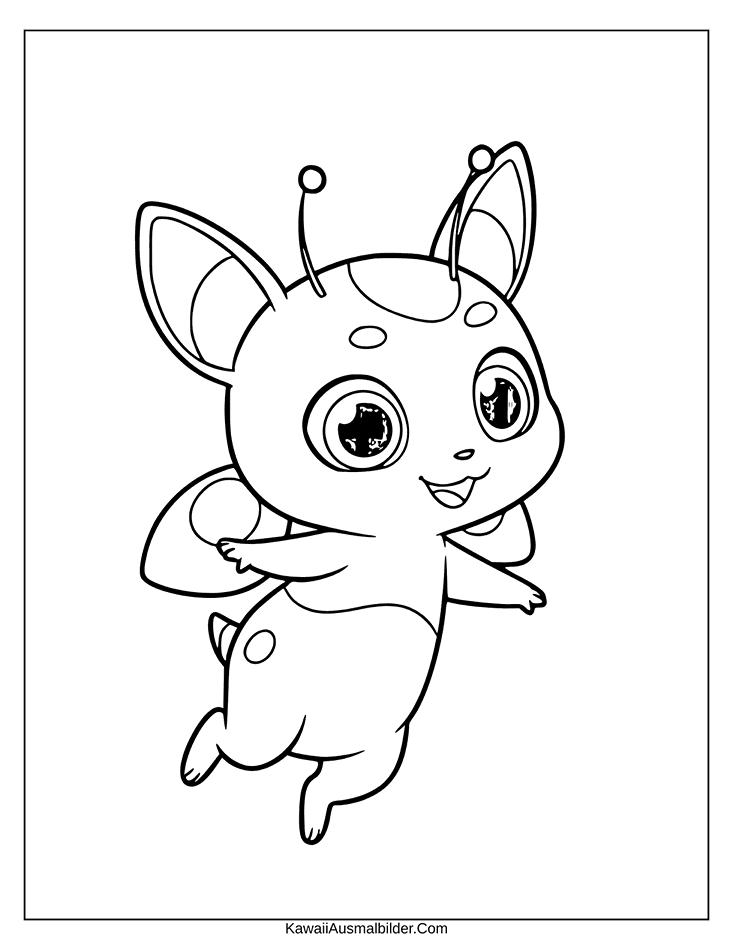 Malvorlage Marienkäfer Plagg