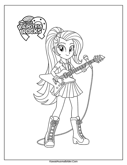 My Little Pony– Equestria Girls – Rainbow Rocks Maleate