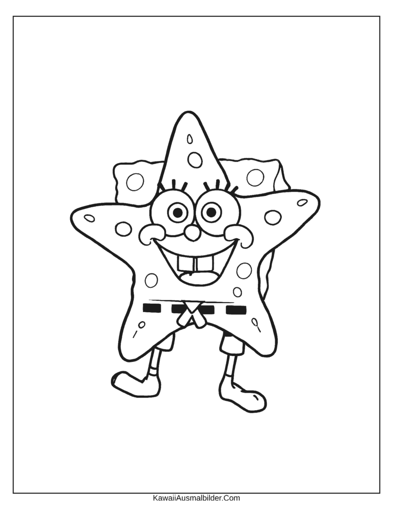 Spongebob Malvorlage Cool