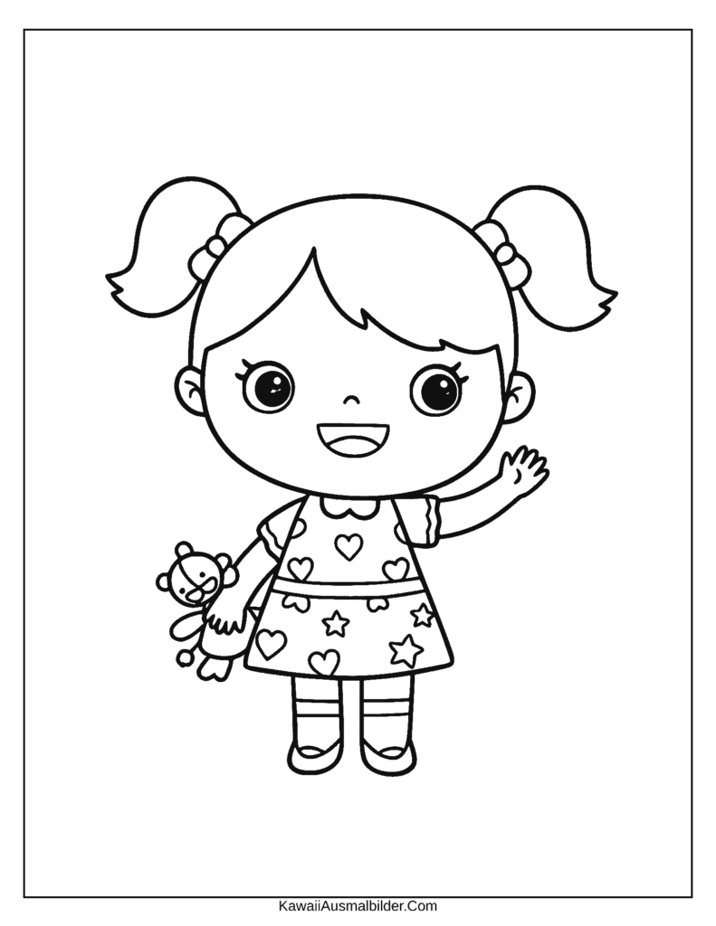 Süße Toca Boca-Malseite