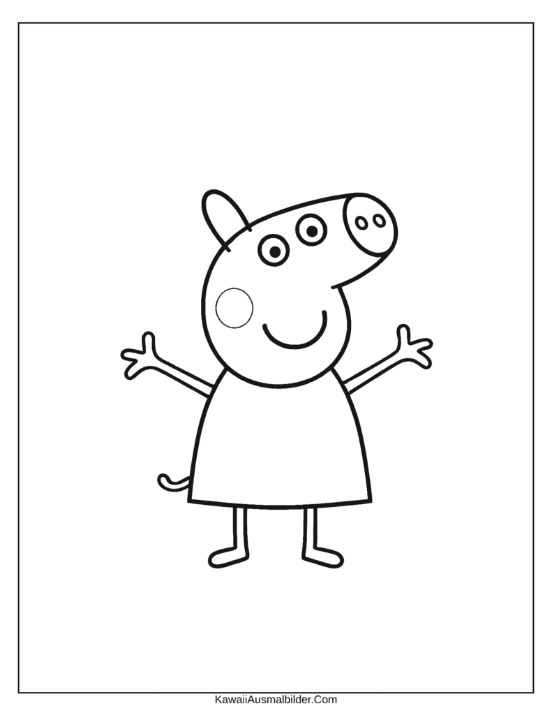 Toggo Malvorlage Peppa Pig