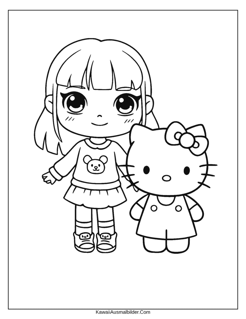 hello kitty toca boca ausmalbild