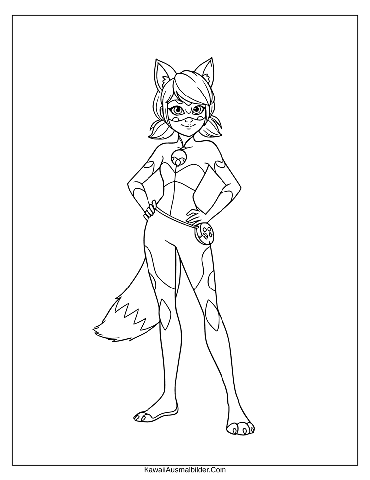 ladybug rena rouge ausmalbild