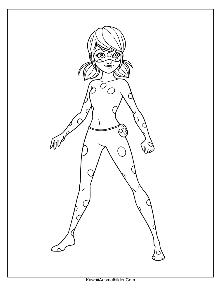 miraculous ladybug ausmalbild