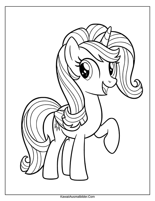 my little pony ausmalbild starlight glimmer