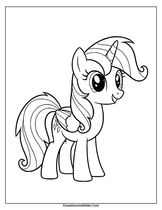 my little pony misty ausmalbild