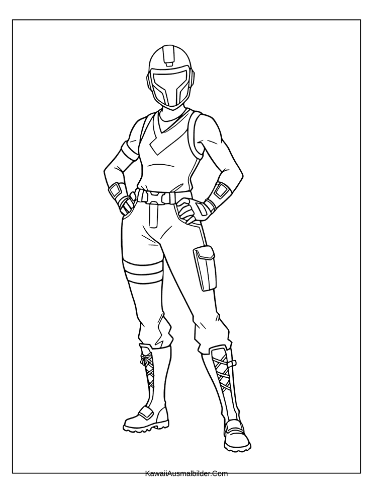 renegade raider fortnite ausmalbild og skins