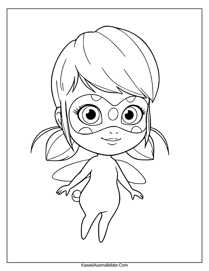 tikki ladybug ausmalbilder