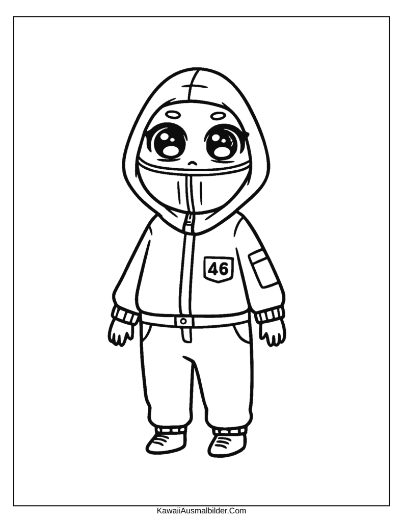 toca boca squid game ausmalbild